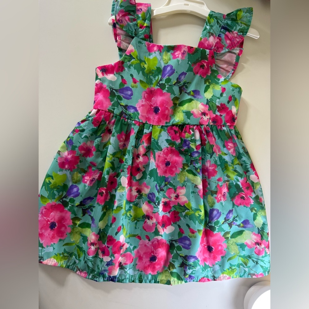 Floral Sleeveless Dress for Girls